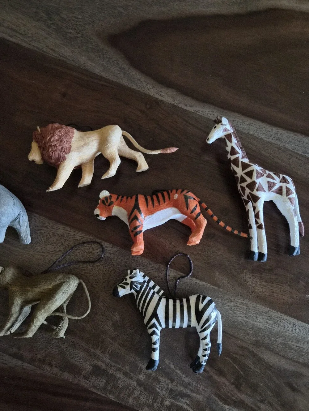 Safari Ornaments Or Home Decor Accents